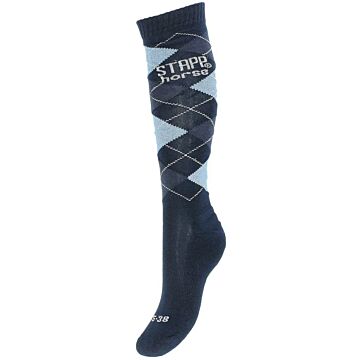 Stapp Horse Sokken Limited Navy/LichtBlauw/Zilver 35-38