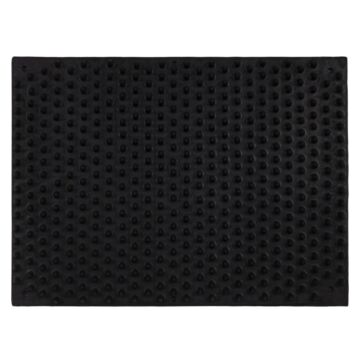 Scrub/massage mat QHP 30x40cm Black