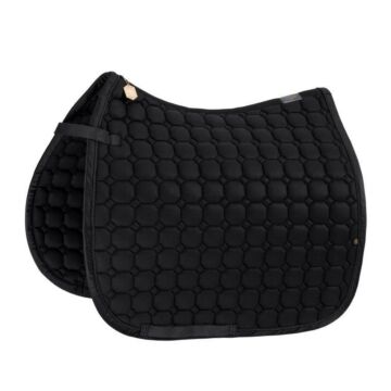 Zadeldekje dressuur Eskadron Heritage Cotton Black Shetland