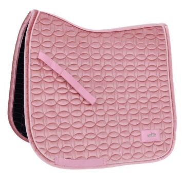 Zadeldekje dressuur Schockemöhle Velvet Balance Dusty Pink Full
