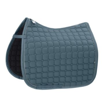 Zadeldekje dressuur Eskadron Cotton Steel blue Full