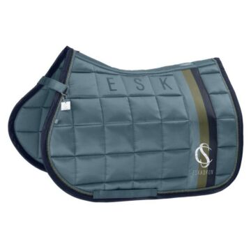 Zadeldekje veelzijdig Eskadron Big Square Mattgloss Steel blue Full