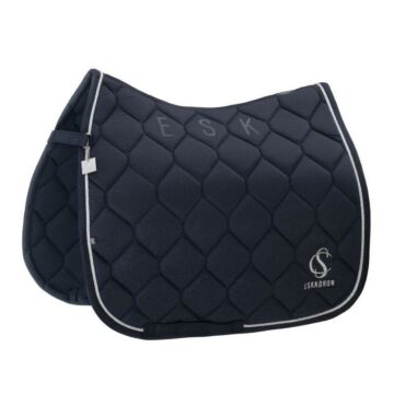 Zadeldekje dressuur Eskadron Sparkle Navy Full