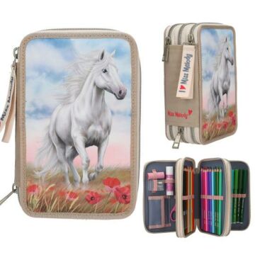 3-vaks Etui Miss Melody Poppysand