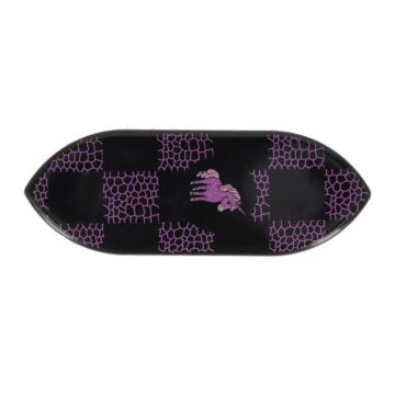 Harde borstel QHP Lize Black/Violet