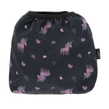 Stijgbeugel hoesje QHP Lize Black/Violet