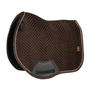 Zadeldekje springen Horka Velvet Dark Chocolate Cob