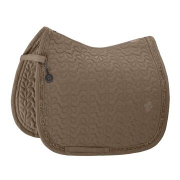 Zadeldekje dressuur Eskadron Platinum Sparkle Jewel Smokey taupe Full