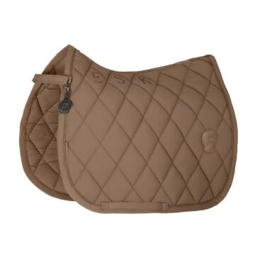 Zadeldekje dressuur Eskadron Platinum Pro Soft Smokey taupe Full