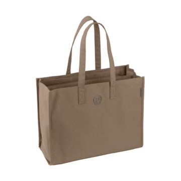 Tas Eskadron Platinum Faux Leather Shopper Smokey taupe