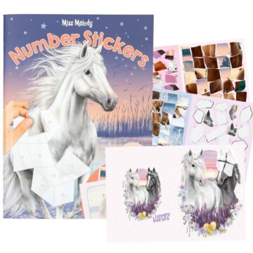 Nummer Stickers Miss Melody