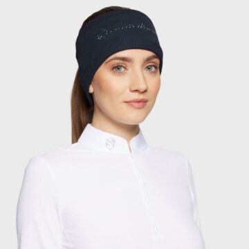 Hoofdband Samshield Amalie Crystal Navy
