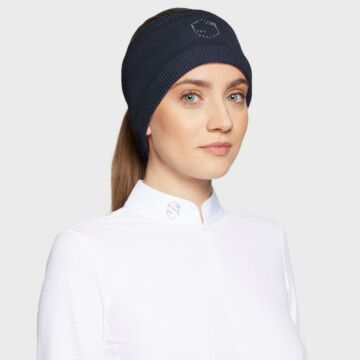 Hoofdband Samshield Amalie Crystal Square Navy