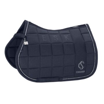 Zadeldekje veelzijdig Eskadron Classic Sport Big Square Sparkle Crystal Navy Full