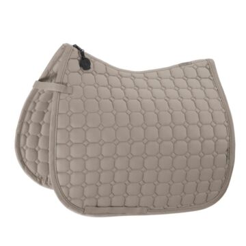 Zadeldekje dressuur Eskadron Platinum Cotton Pale Grey Full