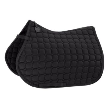 Zadeldekje veelzijdig Eskadron Platinum Cotton Black Full
