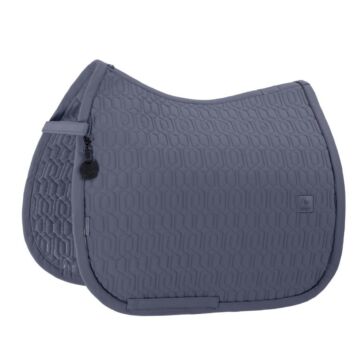 Zadeldekje dressuur Eskadron Platinum Softshell Slate Blue Full