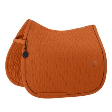 Zadeldekje dressuur Eskadron Platinum Softshell Amber Full