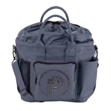 Poetstas Eskadron Platinum Faux Leather Slate Blue