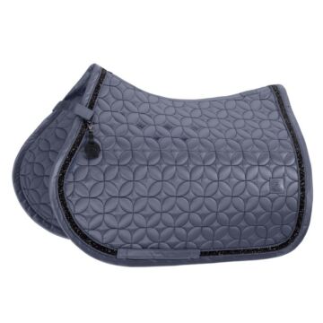 Zadeldekje veelzijdig Eskadron Platinum Mattgloss Contrast Jewel Slate Blue Full