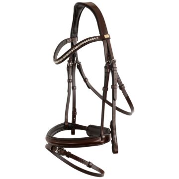 Hoofdstel BR Shildon Oak/Zilver Full
