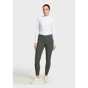 Rijbroek Samshield Clara kniegrip Forest Green Tone on Tone