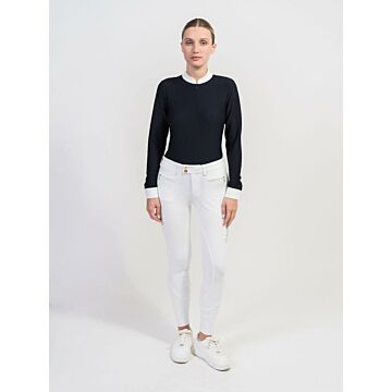 Wedstrijdshirt Samshield Louisella Navy Texturized