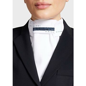 Plastron Samshield Crystal Intarsia Navy