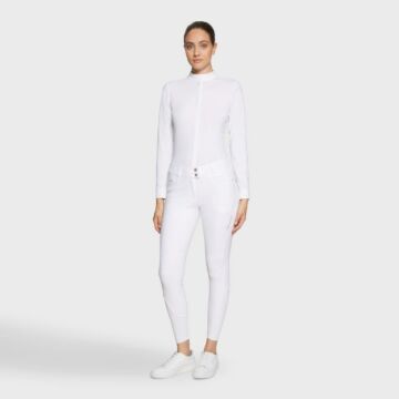 Rijbroek Samshield Delice kniegrip White