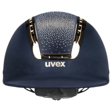 Rijhelm Uvex Suxxeed jewel blauw rosegoud