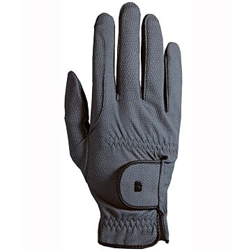Paardrijhandschoen Roeckl grip Antraciet