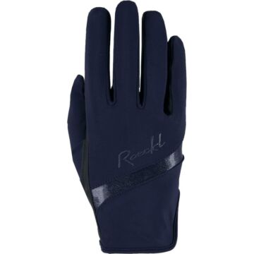 Paardrijhandschoenen Roeckl Lorraine blauw