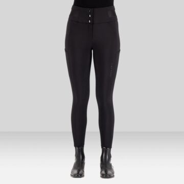 Rijbroek Euro-Star Athletic Luxe fullgrip Black