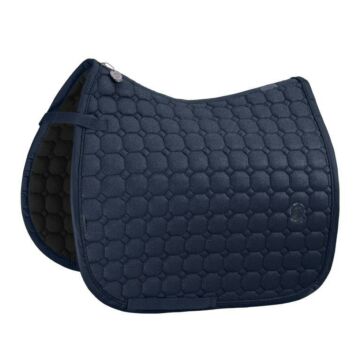 Zadeldekje dressuur Eskadron Platinum Cotton Glitter Atlantic Blue
