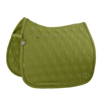 Zadeldekje dressuur Eskadron Platinum Sparkle Emblem Moss Green