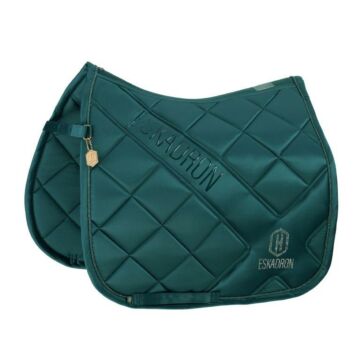 Zadeldekje dressuur Eskadron Heritage Bicross Mattgloss Vintage Green