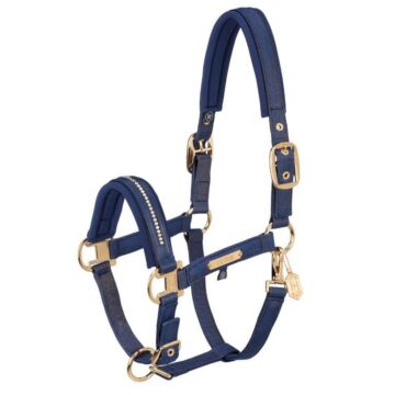 Halster Eskadron Heritage Glam Crystal Double Pin True Blue