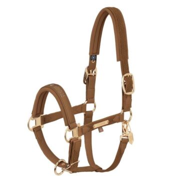 Halster Eskadron Heritage Faux Leather Plait DP Almond