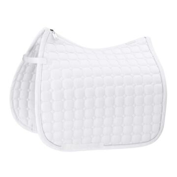 Zadeldekje dressuur Eskadron Cotton White