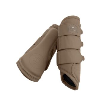 Beenbeschermers Eskadron Platinum Faux Leather Smokey taupe