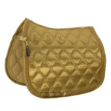 Zadeldekje dressuur Eskadron Heritage Satin Jewel Cardamom