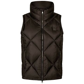 Bodywarmer Eskadron Heritage Quilt Waistcoat Black Truffle