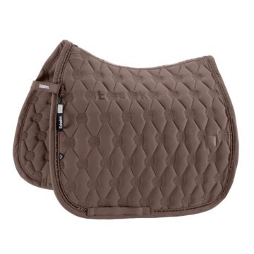 Zadeldekje dressuur Eskadron Dynamic Sparkle Crystal Powdertaupe