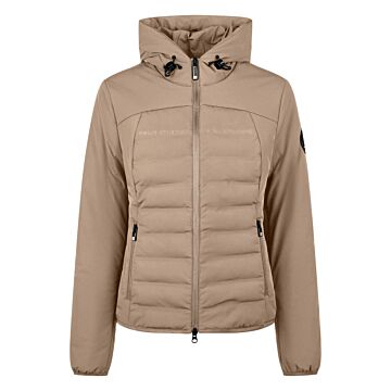 Jas Pikeur Quilted Athleisure Mocha Cream Jas Pikeur Quilted Athleisure Mocha Cream
