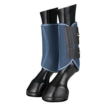 Beenbeschermer LeMieux Carbon Mesh Wrap Boots blauw/groen