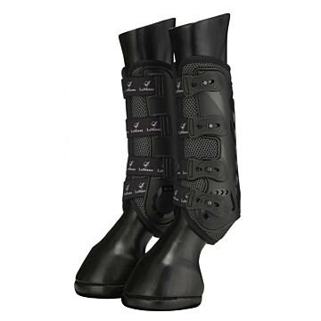 Beenbeschermers LeMieux Ultramesh Snug Boots Front zwart