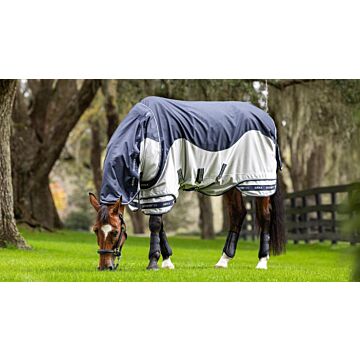 Vliegendeken LeMieux Shower-Tek Navy/Grey