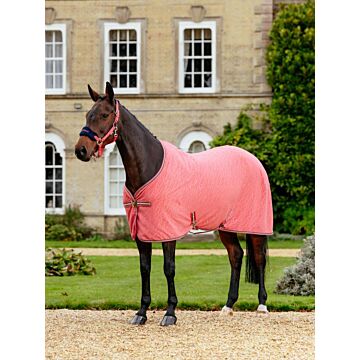 Fleecedeken LeMieux Arika Monogram Cranberry