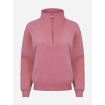 Trui LeMieux Keira Quarter Zip Sweat Cranberry