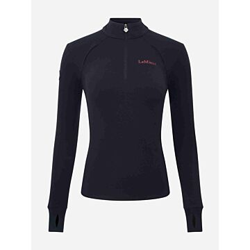 Trui LeMieux Frances Quarter Zip Fleece Navy